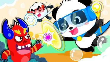 Bayi Panda Melawan Kuman Jahat