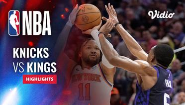 New York Knicks vs Sacramento Kings - Highlights | NBA Regular Season 2023/24