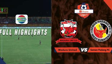 Full Highlight - Madura United (1) vs (1) Semen Padang FC | Shopee Liga 1