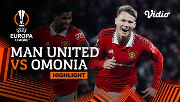 Highlights - Manchester United vs Omonia | UEFA Europa League 2022/23