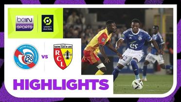 Strasbourg vs Lens - Highlights  | Ligue 1 2023/2024