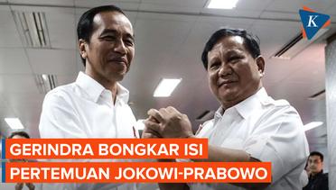 Gerindra Bongkar Isi Pertemuan Jokowi-Prabowo di Bogor