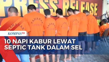 10 Tahanan Polsek Rumbai yang Kabur Lewat Septic Tank Berhasil Ditangkap