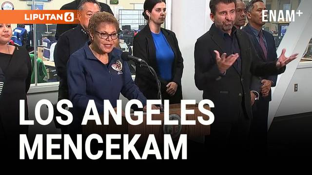 Los Angeles Berlakukan Jam Malam Usai 23 Toko Dijarah