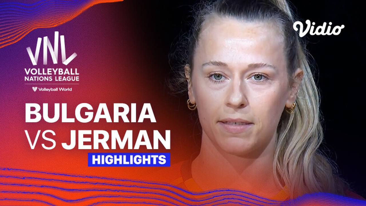 Bulgaria vs Jerman - Highlights | Women's Volleyball Nations League