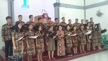 Konser Lagu Pujian oleh Paduan Suara Pemuda Gereja HKIP Agave Pematangsiantar