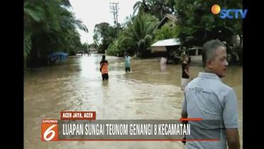 8 Kecamatan di Aceh Jaya Masih Terendam Banjir - Liputan6 Siang