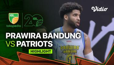 Highlights | Prawira Harum Bandung vs INA Patriots | IBL Tokopedia 2023