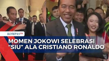 Sejumlah Momen Jokowi di Vietnam, Selebrasi Ala Cristiano Ronaldo dan Joget Bareng WNI