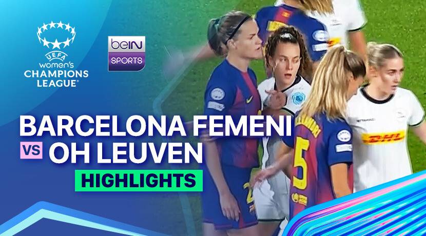 Barcelona Femeni vs OH Leuven - UEFA Women's Champions League