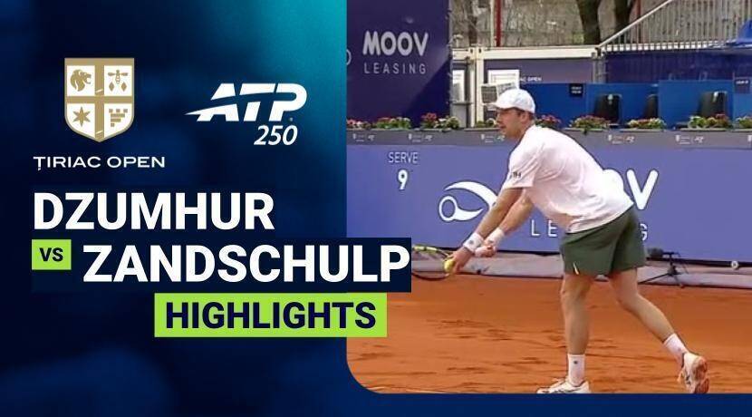 Damir Dzumhur vs Botic van de Zandschulp - Quarterfinal | ATP 250: Tiriac Open presented by Unicredit Bank 2026