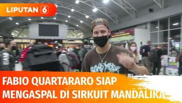 Fabio Quartararo Tiba di Lombok Tengah, Siap Mengaspal di Sirkuit Mandalika! | Liputan 6