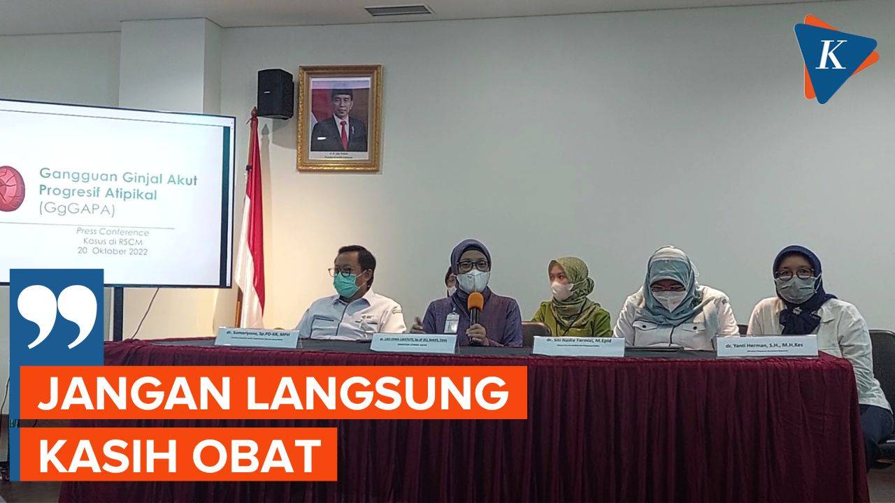 Saran Direktur RSCM untuk Atasi Gejala Gagal Ginjal Akut Misterius ...