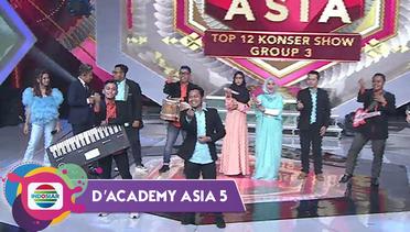 Mirip Banget!! Para Peserta Gaya Ala Personil D'Band Ikut Luv Indosiar 25 Challenge - D'Academy Asia 5
