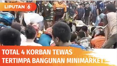 Detik-detik Evakuasi TIga Korban Terakhir yang Tertimbun Reruntuhan Minimarket di Banjar | Liputan 6