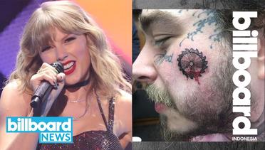 Perjanjian Baru Taylor Swift dengan UMG, Tato Muka Post Malone yang Mengagetkan & Banyak Lagi | Billboard News