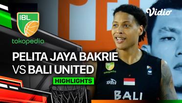 Pelita Jaya Bakrie Jakarta vs Bali United Basketball - Highlights | IBL Tokopedia 2024