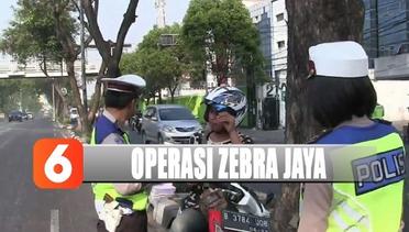 Operasi Zebra Jaya di Jakpus Diwarnai Aksi Protes Pengendara - Liputan 6 Siang