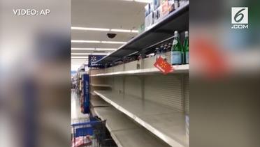 Persiapan Badai Irma, Warga Florida Serbu Supermarket