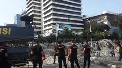 Pasca Ditutup, Akses Jalan MH Thamrin Mulai Dibuka Bertahap