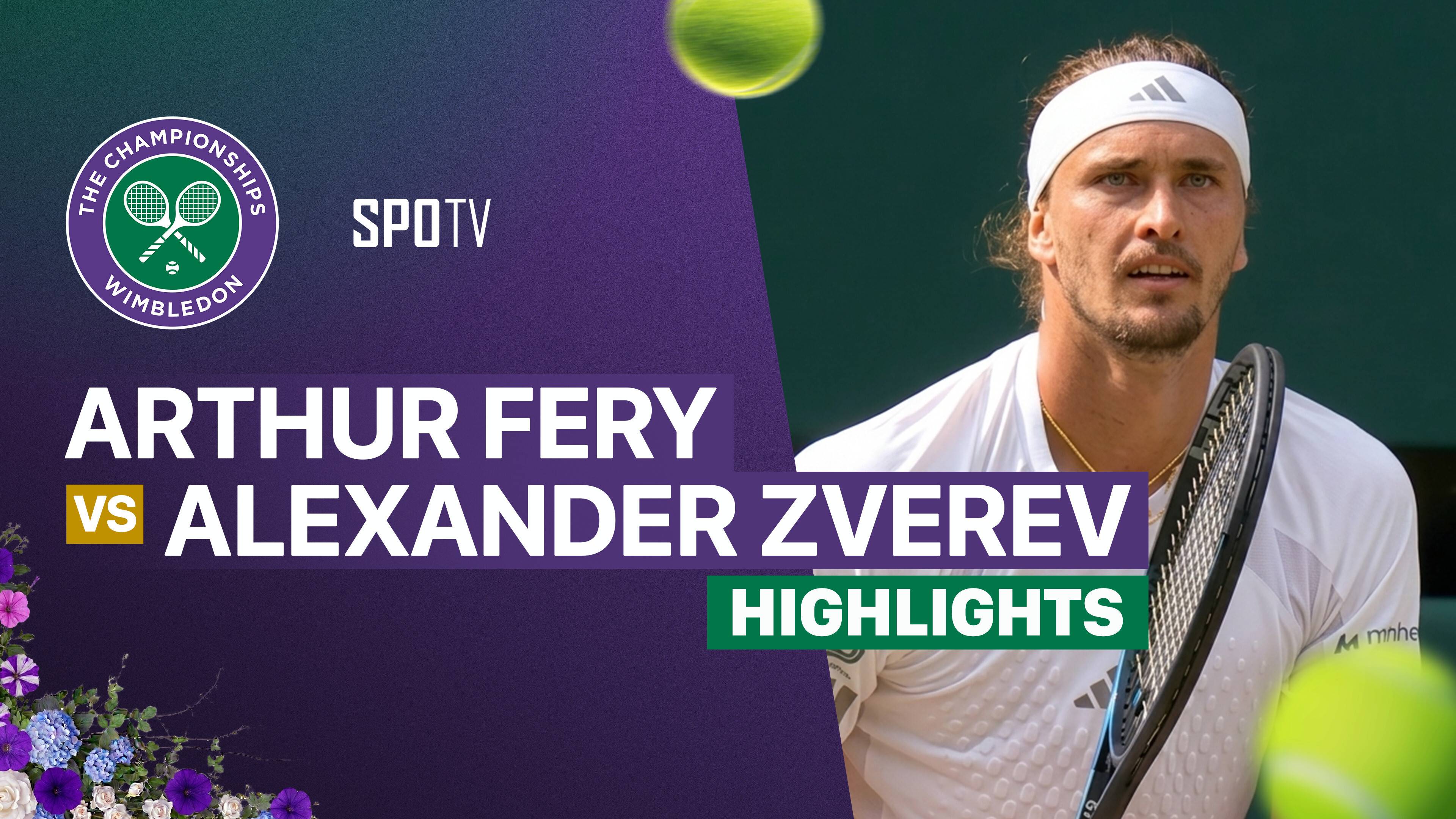Arthur Fery vs Alexander Zverev - Gentlemen's Singles Semifinal | Wimbledon 2026