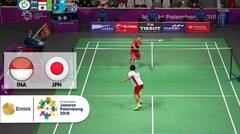 Indonesia vs Jepang - Semifinal Badminton Tunggal Putra | Asian Games 2018 - Full Match
