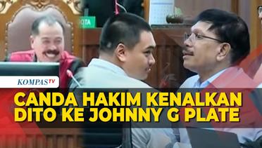 Canda Hakim Fahzal Kenalkan Dito ke Johnny G Plate Karena Berulang Mengaku Gak Kenal