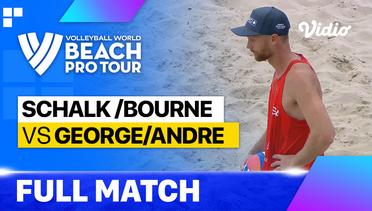 Full Match | Quarter Finals: Schalk/Bourne (USA) vs George/Andre (BRA) | Beach Pro Tour - Challenge Jurmala, Latvia 2023
