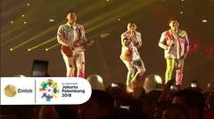 RAN - Pandangan Pertama, Inikah Cinta, Malam Ini Indah | Closing Ceremony Asian Games 2018