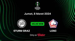 Jadwal Pertandingan | SK Sturm Graz vs LOSC - 8 Maret 2024, 00:45 WIB | UEFA Europa Conference League 2023/24