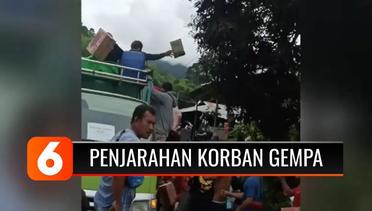 Viral, Sekelompok Orang Menjarah Bantuan untuk Korban Gempa di Sulbar, Ini Kata Mensos Risma | Liputan 6