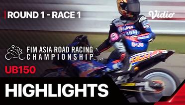 Asia Road Racing Championship 2024: UB150 Round 1 - Race 1 - Highlights | Asia Road Racing Championship 2024