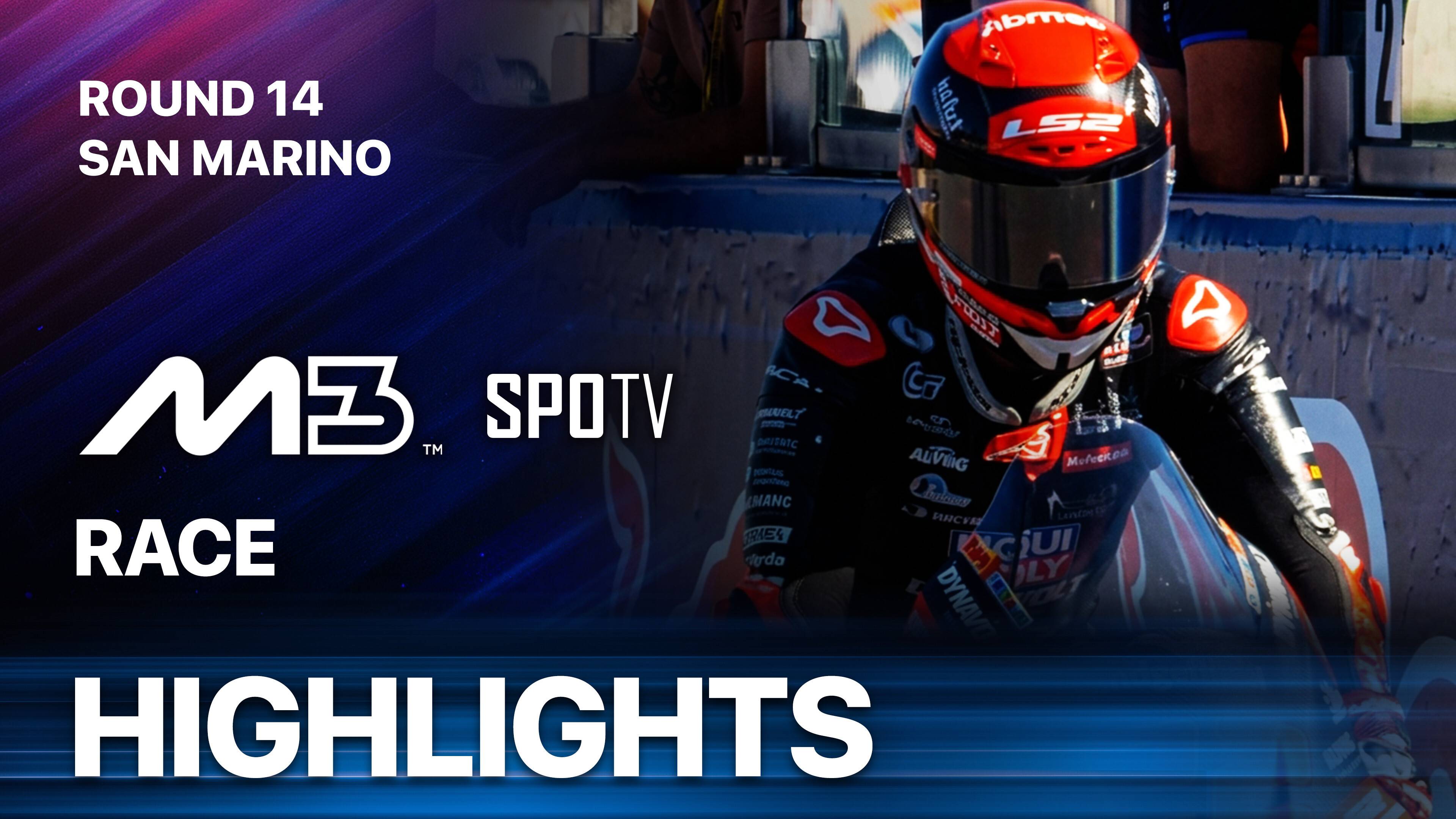 Moto3 Race: Red Bull Grand Prix of San Marino and The Rimini Riviera - MotoGP 2026 Round 14