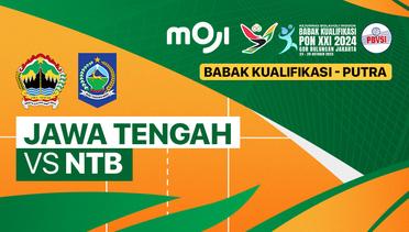 Putra: Jawa Tengah vs Nusa Tenggara Barat - Highlights| Babak Kualifikasi PON XXI Bola Voli