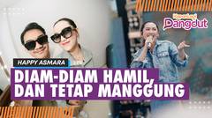 9 Potret Happy Asmara Tetap Manggung Dalam Kondisi Hamil, Baby Bump Mulai Terlihat