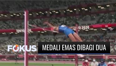 Kejadian Unik di Olimpiade Tokyo! Atlet Atletik dari Qatar dan Italia Berbagi Medali Emas | Fokus