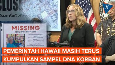 Pemerintah Hawaii Minta Keluarga Korban Berikan Sampel DNA