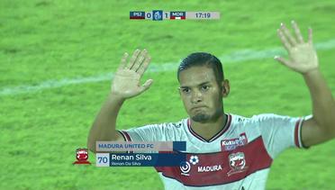 Tendangan Maut Renan Da Silva di Laga Persija Jakarta VS Madura United | BRI Liga 1 2021/22