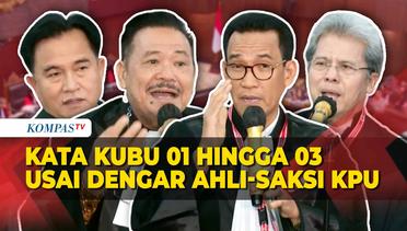 [FULL] Kata Kubu Prabowo hingga Ganjar Usai Dengar Keterangan Saksi-Ahli dari KPU dan Bawaslu