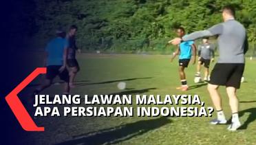 Latihan Pemulihan Skuad Garuda Jelang Lawan Malaysia di Piala AFF 2020