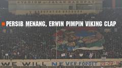 Persib Tutup Putaran Pertama dengan Kemenangan, Erwin Ramdani Pimpin Viking Clap