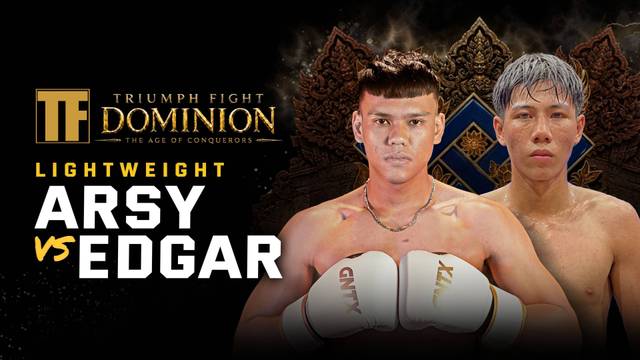 Arsy vs Edgar - Full Match | Triumph Fight Dominion