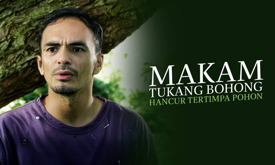 Makam Tukang Bohong Hancur Tertimpa Pohon