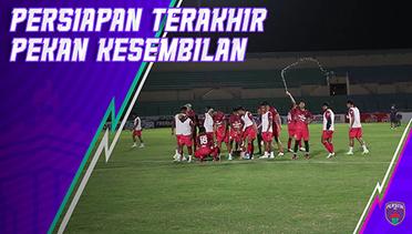 SESI OFFICIAL TRAINING PEKAN KESEMBILAN (AREMA FC VS PERSITA)