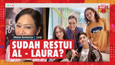Laura Moane Datang Ke Premier Serial Baru Al Ghazali Bareng Maia Estianty, Sudah Direstui?