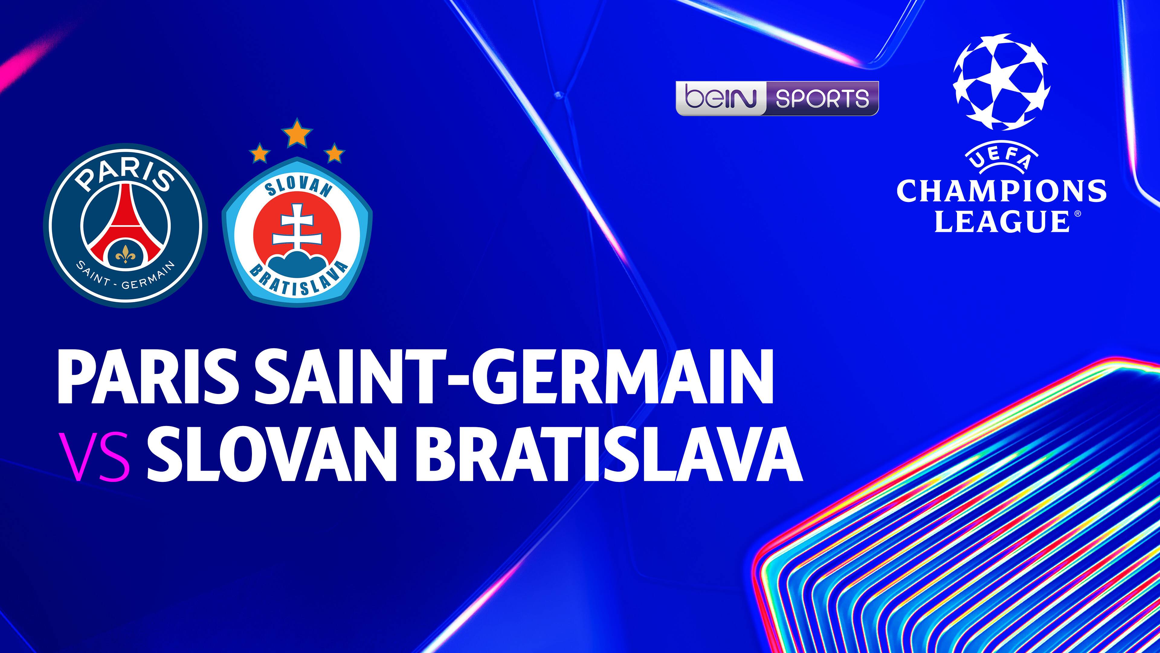 Paris Saint-Germain vs SK Slovan Bratislava