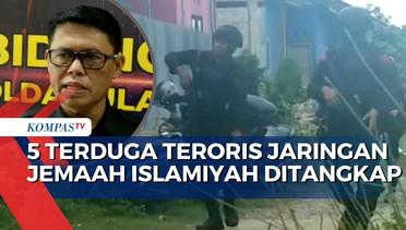 5 Terduga Teroris Jaringan Jemaah Islamiyah Ditangkap Usai Lakukan Rekrutmen