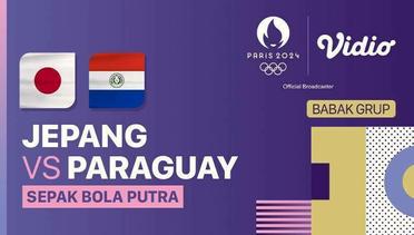 Jepang vs Paraguay - Sepak Bola Putra -  Full Match | Olympic Games Paris 2024