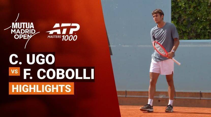Camilo Ugo Carabelli vs Flavio Cobolli - Round 2 (Court 4) | ATP 1000: Mutua Madrid Open 2026