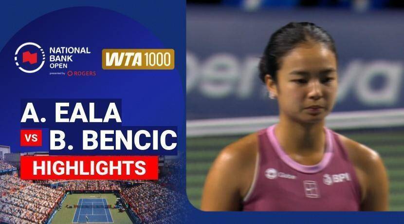 Alexandra Eala vs Belinda Bencic - Women's Singles Round of 16 | WTA 1000: National Bank Open presented by Rogers 2026